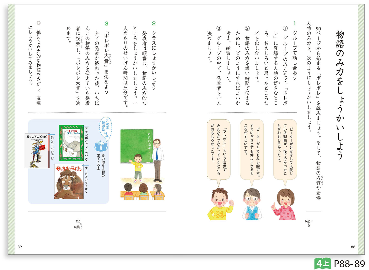 国語4年上 p88-89