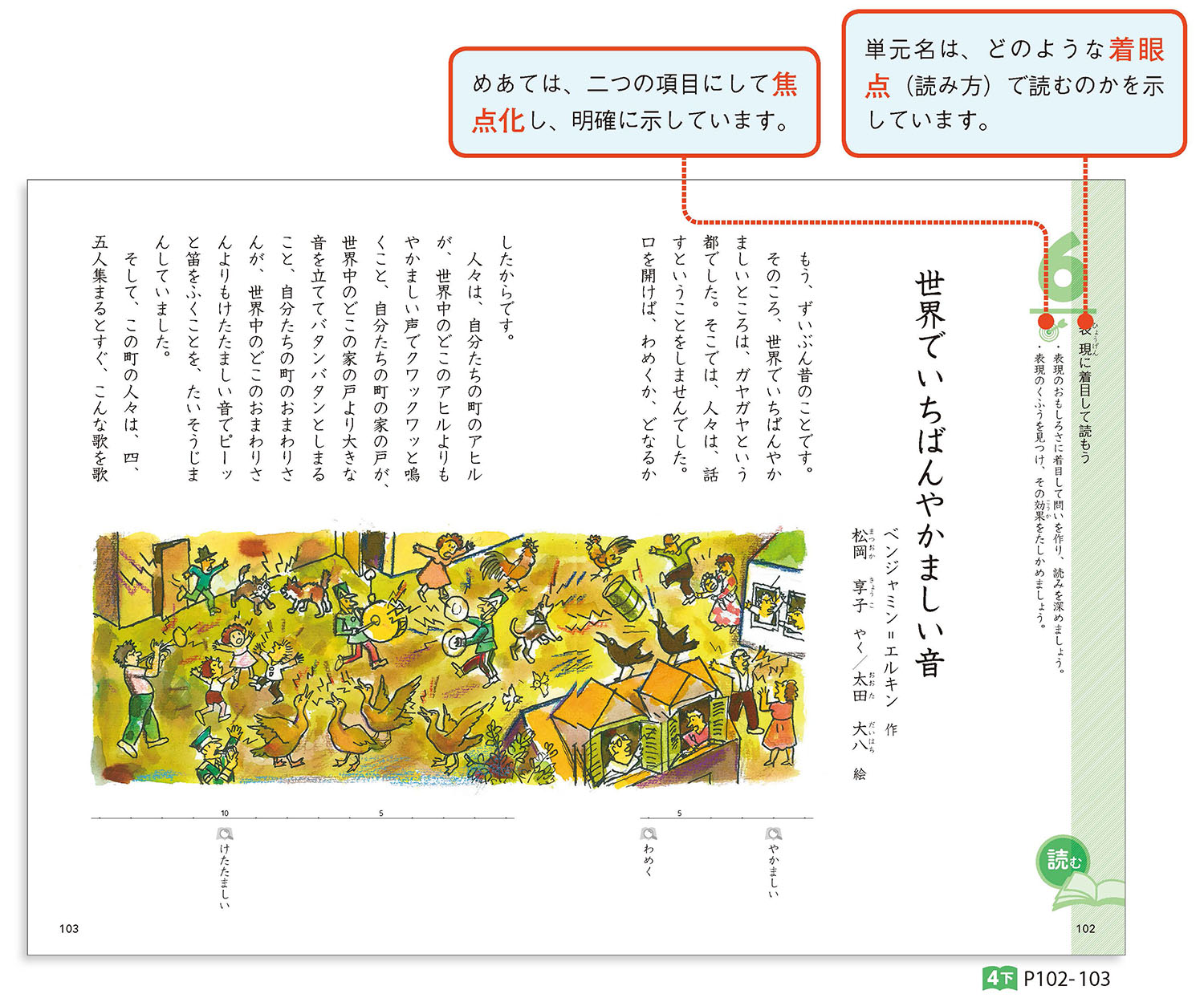 国語4年下 p102-103